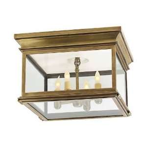 Visual Comfort CHO4311BZ CG Bronze with Wax and Clear Glass Chart Hous