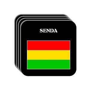  Bolivia   SENDA  Set of 4 Mini Mousepad Coasters 