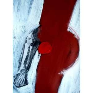  Manhood Interrupted 2, Original Painting, Home Decor 