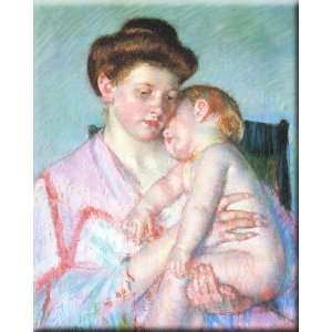   Baby 24x30 Streched Canvas Art by Cassatt, Mary,