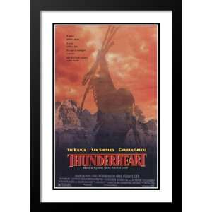 Thunderheart 32x45 Framed and Double Matted Movie Poster   Style B 