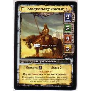    Conan CCG #011 Mercenary Knight Single Card 1U011 Toys & Games