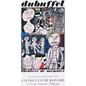  Jean Dubuffet   Theatres De Memoire, 1978