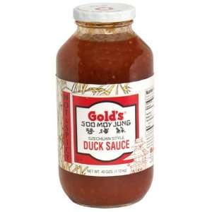 Golds Sauce Hot & Spicy Duck 40 oz. (Pack of 12)  Grocery 