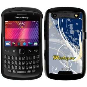  Michigan Swirl design on BlackBerry Curve 9370 9360 9350 