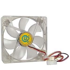  5x5 Inch Clear Case Fan w/LEDs Electronics