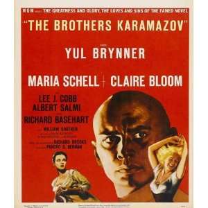  The Brothers Karamazov (1958) 27 x 40 Movie Poster Style A 