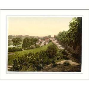  Cliff and town Ross on Wye England, c. 1890s, (M) Library 