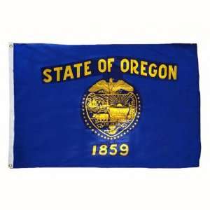  Oregon Flag 2X3 Foot Nylon Patio, Lawn & Garden