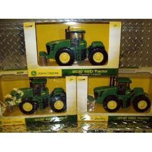    John Deere 132 Scale 9530 4WD Tractor Case Of 3 Toys & Games