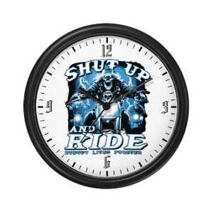  Wall Clock Shut Up And Ride Nobody Lives Forever 