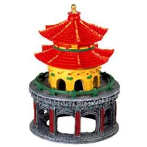   Price/1)Resin Ornament   Pagoda Pavilion South China