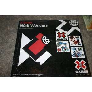  X Games Gear Wall Wonders Repositionable Wall Stickers 