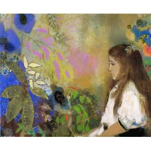   Odilon Redon   24 x 20 inches   Portrait Of Yseult 