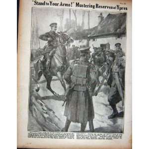  1915 WW1 Uhlans Rheims Soldiers Horses Ypres Reserves 