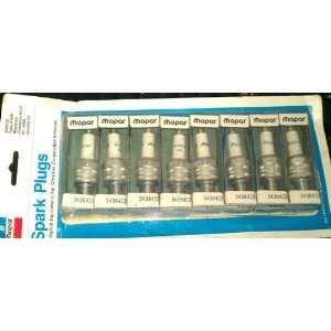 Pack of Mopar Brand Type P 65P 1971 1975 .318 Spark Plugs (Replaces 