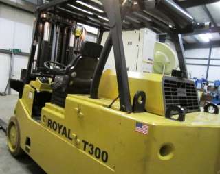 Used Royal T300 30,000 Lbs Forklift, 