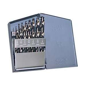   32nds with Metal Index Cobalt Steel Drill Set, Bronze Oxide Finish, 1