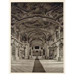  1928 Stift Admont Austria Library Hall Stiftsbibliothek 