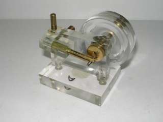 COMPRESSED AIR OR STEAM ENGINE TOY FLYWHEEL ACCESSORY  