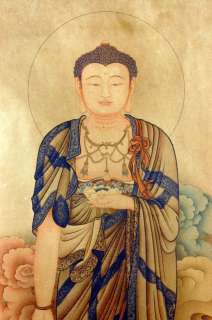 buddha scroll buddha the one who has achieved perfect enlightenment is 