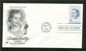 Grace Kelly ArtCraft First Day Cover stamp FDC 2749  