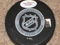 JAROMIR JAGR 2012 WINTER CLASSIC Autograph SIGNED NHL Hockey Puck JSA 