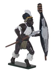 William Britain Zulu Figure Advancing Assegai 45006 MIB  