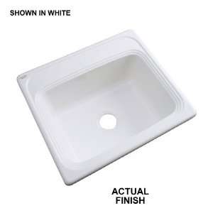   Single Basin Acrylic Topmount Kitchen Sink 38300
