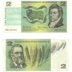  Australia ND (1966) 2 Dollars, Pick 38a 