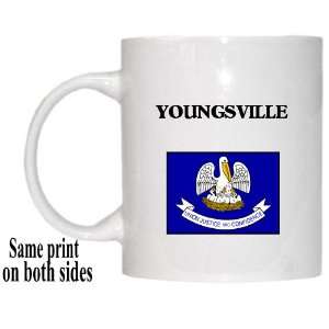  US State Flag   YOUNGSVILLE, Louisiana (LA) Mug 