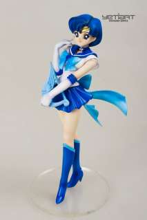Sailor Mercury with lyre Hand Painted Resin Figure  