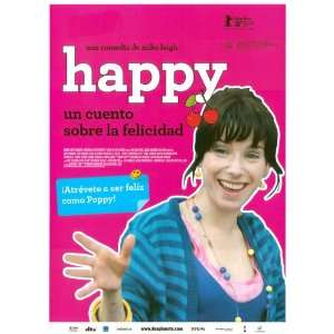Happy Go Lucky (2008) 27 x 40 Movie Poster Spanish Style A  