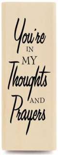 Stampabilities Rubber Stamp *Youre In My Thoughts* RDR1039  