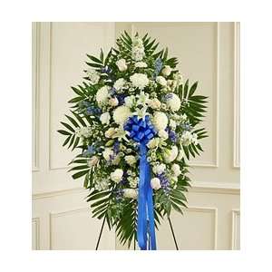 Funeral Flowers by 1800Flowers   Deepest Sympathies Standing Spray 