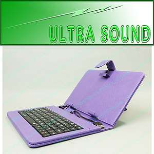 Case USB Keyboard for Apad Epad Android Tablet Purple C03PU  