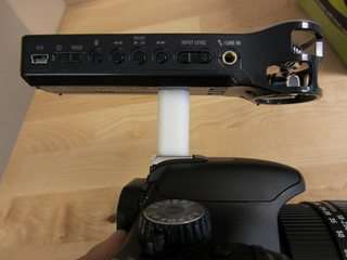 Zoom DSLR Hot Shoe Mount 1/4 adapter riser for Zoom H1 &H4n. Alt HS 