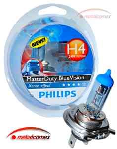 H4 PHILIPS MASTER DUTY BLUE VISION 24V  