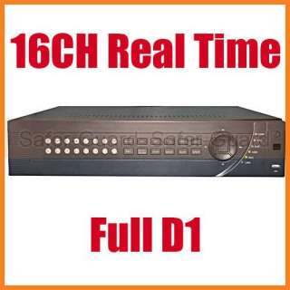 Professional 16CH Real time D1 H.264 Network Standalone DVR Recorder 