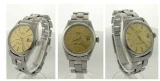 Steel Mens Rolex Oyster Perpetual DateJust Watch 1972  