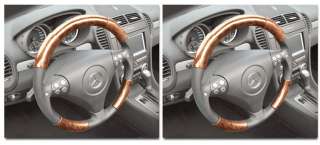 Volkswagen Jetta 10 Wood Steering Wheel Cover Set  