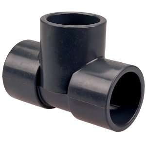NIBCO 4511 Series PVC Pipe Fitting, Tee, Schedule 80, 3/4 Socket 