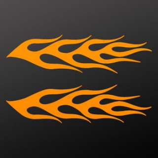Decal Sticker Flames For Cars & Helmets KR5ZK  
