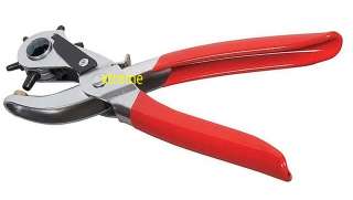 Leather Hole Punch Hand Pliers Belt Holes Punches Plastic Rubber 