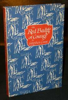 Peter Pauper Press RED BADGE OF COURAGE Crane 1950  