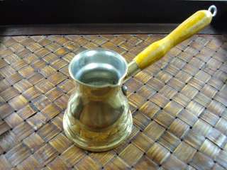 Brass Turkish Coffee Maker Pot Ibrik SIZE NO5  5cups  