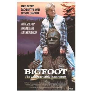  Bigfoot The Unforgettable Encounter Movie Poster, 24.5 x 