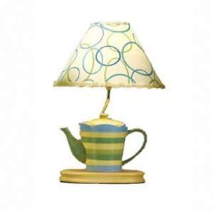  Summertide Stripe Teapot Lamp