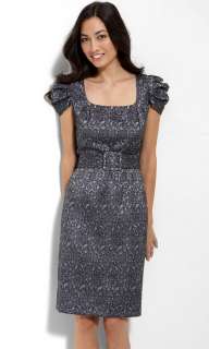 Adrianna Papell Textured Work Dress (Size 0P)  