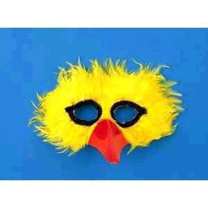  Half Mask   Feather Bird Yellow Accessory Toys & Games